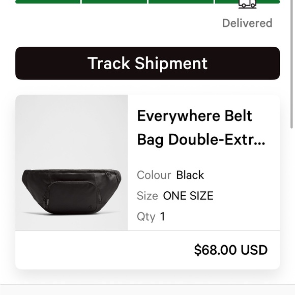 Lululemon Everywhere belt bag double extra large 6L black- NWT & collector pins - Picture 2 of 9